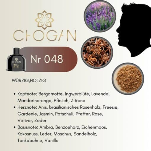 Chogan 048 Parfum Herren – Bild 2
