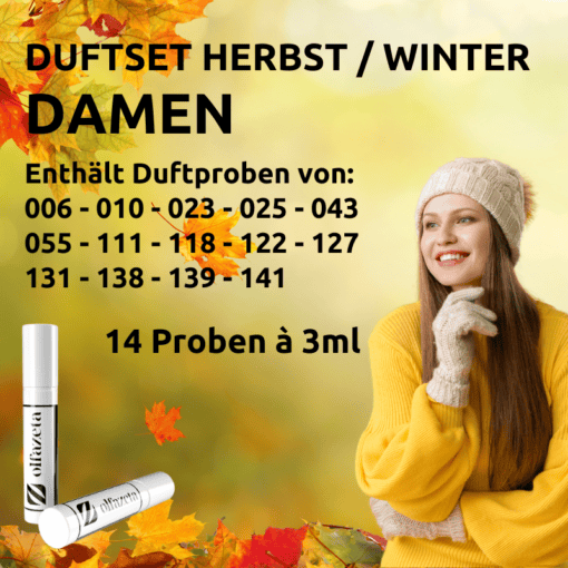 Duftset Damen Herbst Winter 14 Proben