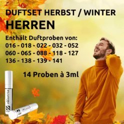 Chogan Parfumproben Set Herbst Winter Herren