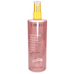 Chogan Aurodhea GLITTERAIN – Pink Shimmer Body Spray (mit Kokos-Duft)