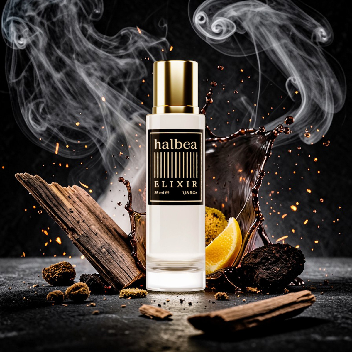 Sorgenta Halbea Halbea 271 Garden of Smoked Citrus Elixir Unisex